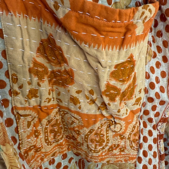 Kantha Bae Vintage Cotton Ruana - Picture 5 of 13